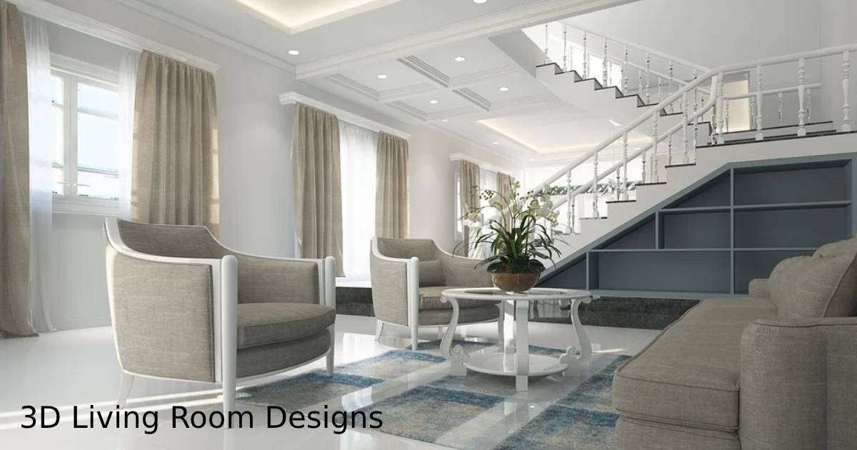 How to Re-design your Living Room using 3D effects and Techniques